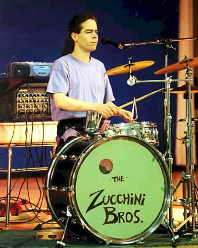 Sam Zucchini on Drums